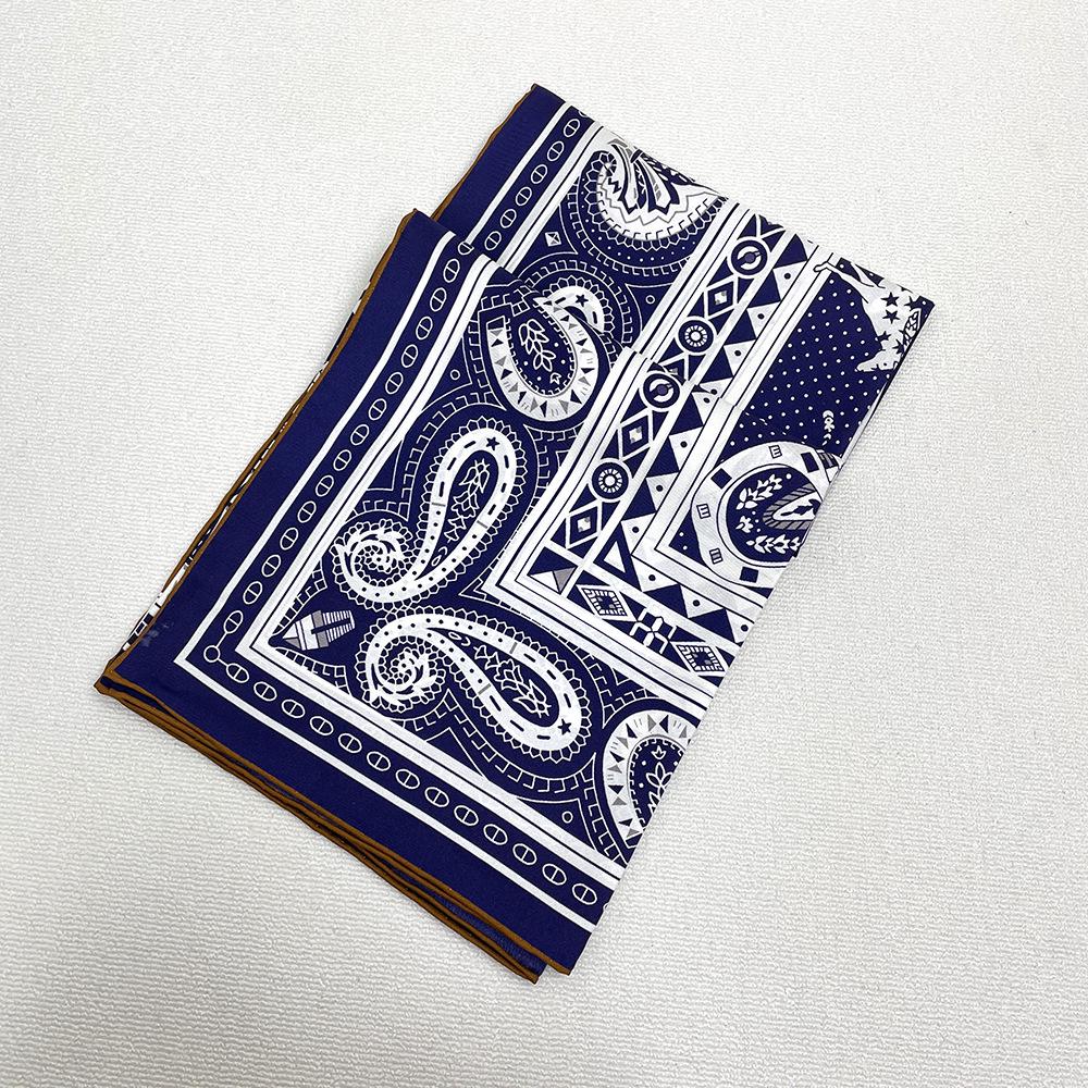 Autumn 90 Twill Silk 14 Momme Mulberry Silk Square Scarf Shawl - Live Simple Collection