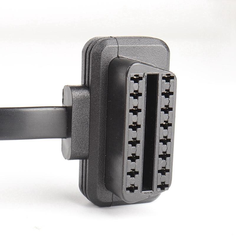 OBD2 Splitter Verlängerung 1 auf 3 mit Schalter Y-Kabel Stecker Zweiports auf Buchse GPS Auto Diagnoseanschluss