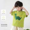 Baby Cartoon Baumwoll-T-Shirt - Sommer Kurzarm Kleinkind Oberteil