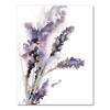 Abstraktní botanické fialové levandulové a šeříkové tisky Květiny Malba Nástěnné umění Plátno Malba Pokoj Domácí dekorace Bez rámu