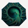 Oceanic Mystery: Octopus Art Print - Coastal Decor for Your SpaceUmbrella, Portable 3-Fold Umbrella for Men & Women,Christmas Gift ES319