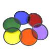 Lens filter Gradient ND Filter Full Color ND2 ND4 ND8 Red Yellow Green Orange Blue Grey Purple For GoPro Canon Nikon Sony 6