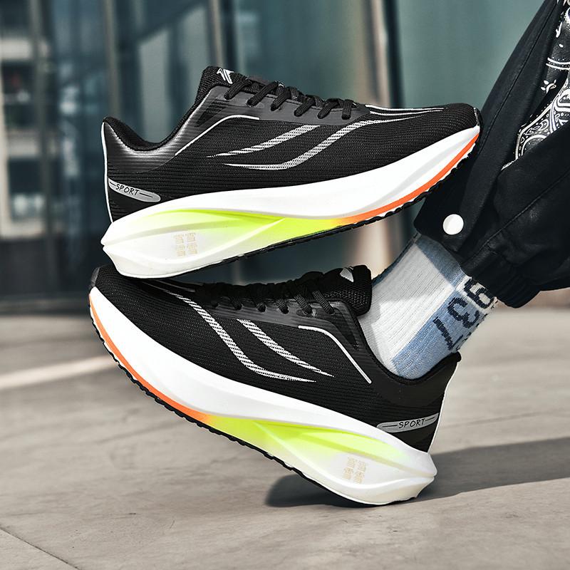 New Feidian 5 carbon board sports and leisure running shoes men's and women's shock-absorbing sports shoes women's shoes men's high school entrance e