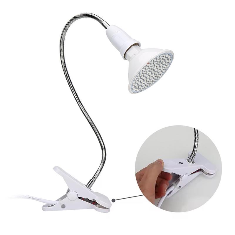 Bec Terapie cu Lumină Roșie LED cu Clip pentru Lampă 660nm Roșu & 850nm Infraroșu Apropiat Dispozitiv Combo pentru Îngrijirea Pielii și Ameliorarea Durerii