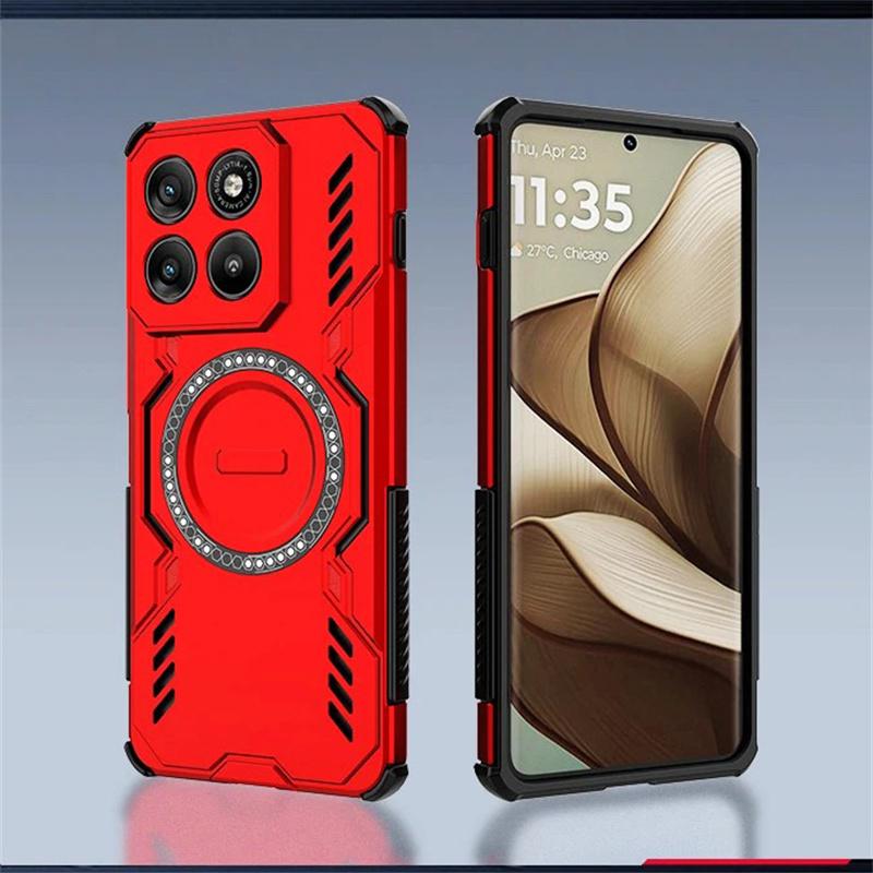 For Moto Edge 70 70 Fusion Plus 70Air Pro case Magnetic Case Heat Dissipation Shockproof TPU PC Hybrid For Moto Signature Phone casing