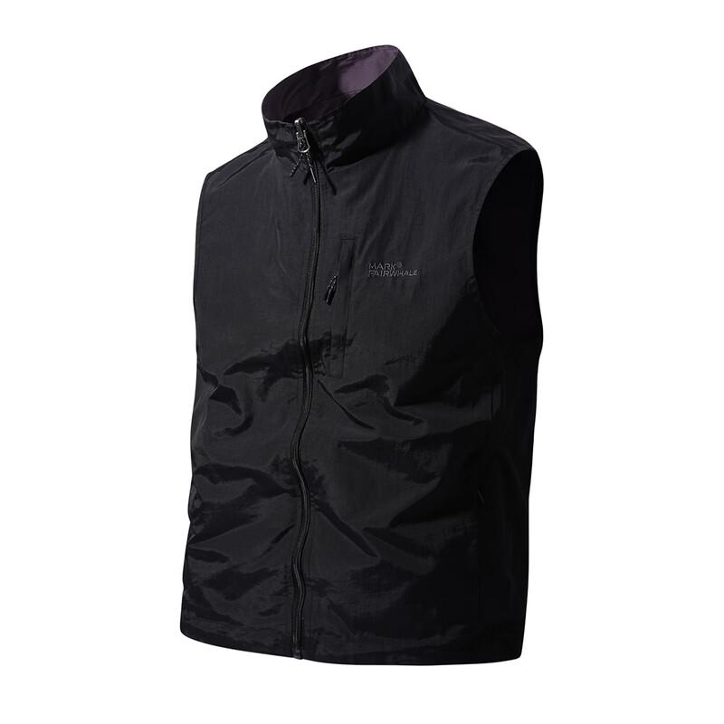 MARK FAIRWHALE Men's Reversible Stand Collar Vest