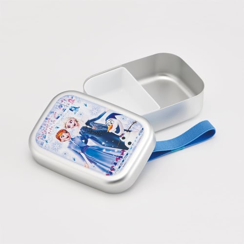 Skater Bento Box Disney Frozen 24 370ml Aluminum Warm Ware Compatible for Children Made in Japan ALB5NV-A