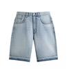 Mens Washed Distressed Straight Fit Denim Jeans Casual Streetwear Cotton
