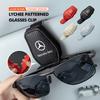 AAVM1 Magnetic Leather Eyeglass Hanger Clip Universal Sunglasses Holder For Mercedes Benz W211 W124 W176 W177 C180 C200 C260 C300 GLC