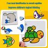 BANGSON Baby Jigsaw Puzzle with Base Plate