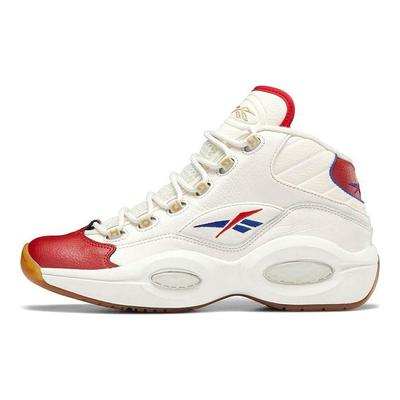 Sneakers Unisex Question Mid Philadelphia 76ers Bianco Gesso Rosso Vettoriale GZ7099