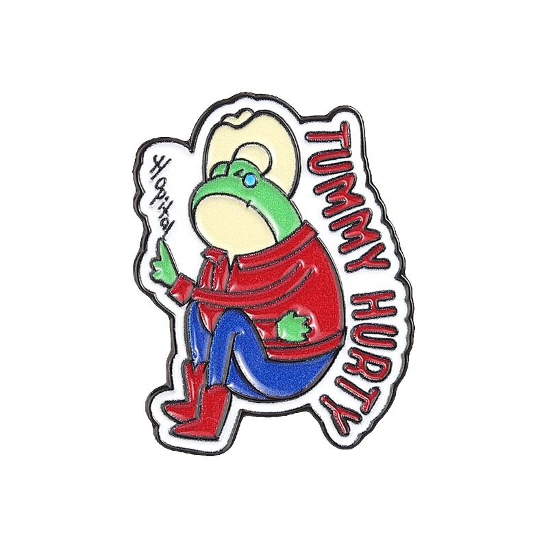 

Tummy Trouble Club Enamel Pins Tummy Ache Survivor Don t Talk To Me My Tummy Hurts IBS Disease Awareness Badge Jewelry Gifts
