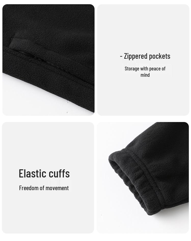 Unisex Waterproof Windproof 3-in-1 Outdoor Mountaineering Jacket with Detachable Layers and Custom Logo Option.