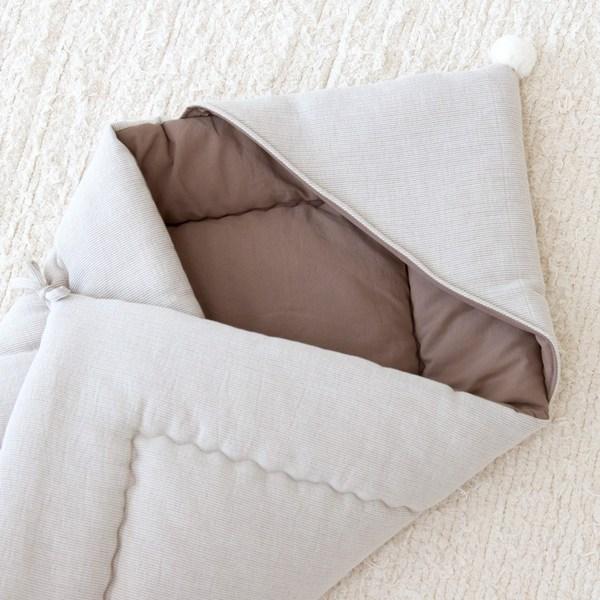 Bami Blanc Brownie Newborn Outer Wrap Pure Cotton All Seasons, Korean Baby Products