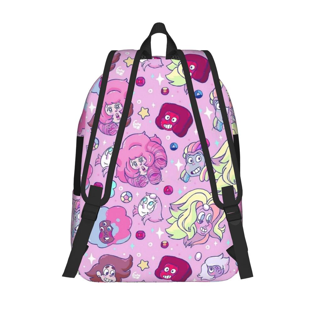 Crystal Gems Steven Universe Rucksack Pretty Rucksacks Girls Workout Plush Schoolbags Custom Rucksack Featuring Durable Construction