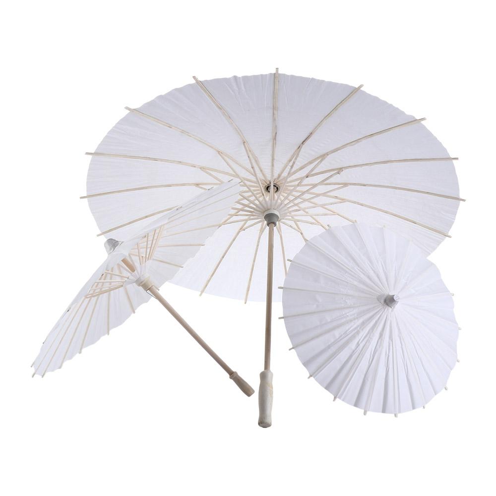 Baby Shower Anniversary DIY Handmade Photography Prop Dance Prop Paper Umbrella Painting Supplies