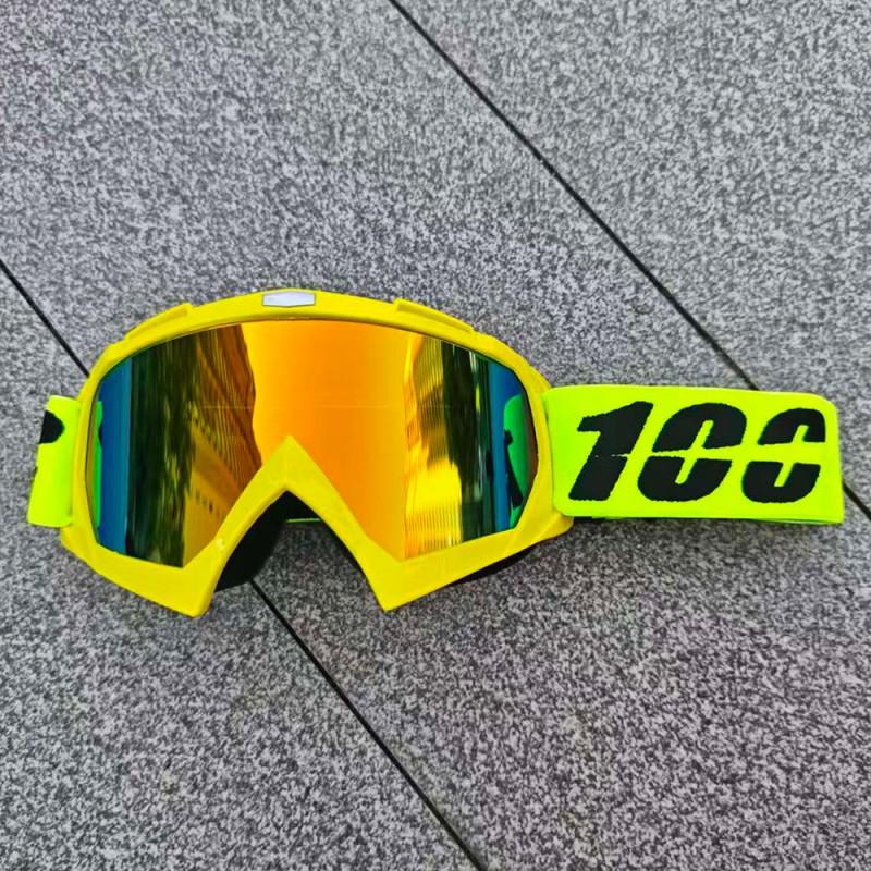 KTM Style Outdoor Cycling Goggles Mountain Biking Trail Riding Snowboarding Hiking Downhill Sports UV Protection TPU Frame
