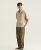 Oteumilkape Herringbone Fatigue Pants - Khaki