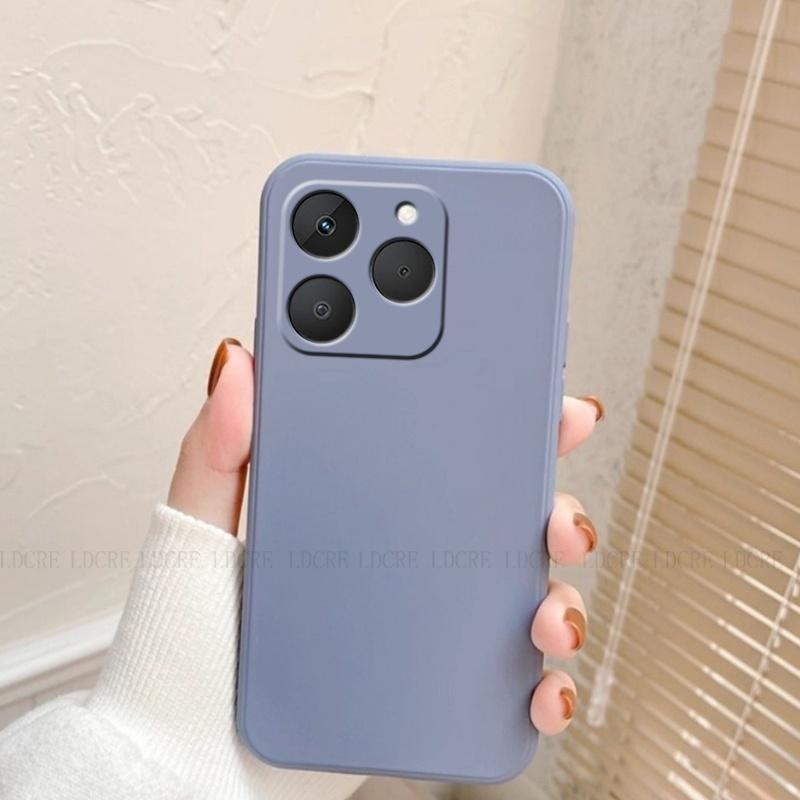 

Для OPPO Realme 15T Чехол Обложка Realme 15T Capas Противоударный Бампер для Телефона Жидкий Силиконовый ТПУ Защитный Чехол OPPO Realme 15T Чехол Realme 15T