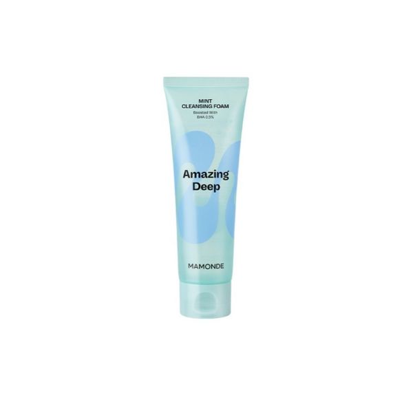 

Mamonde Amazing Deep Mint Cleansing Foam 120ml 1ea Daily Face Wash Pore Cleanser K-Beauty