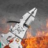 Foldable Wire Stripper Pulley Design Multi-Function Electrician Wire Splitter Wire Winding Pliers Crimping Pliers Hand Tool