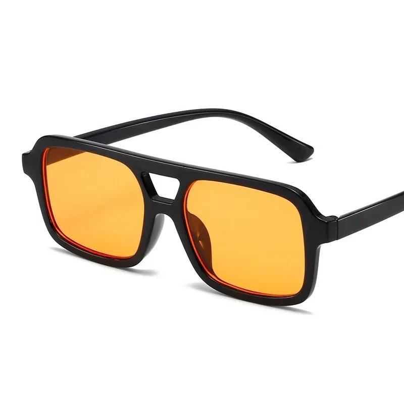 Casual Retro Cat Eye Sunglasses Women Men Vintage Square Female Male Glasses Small Frame Fashion