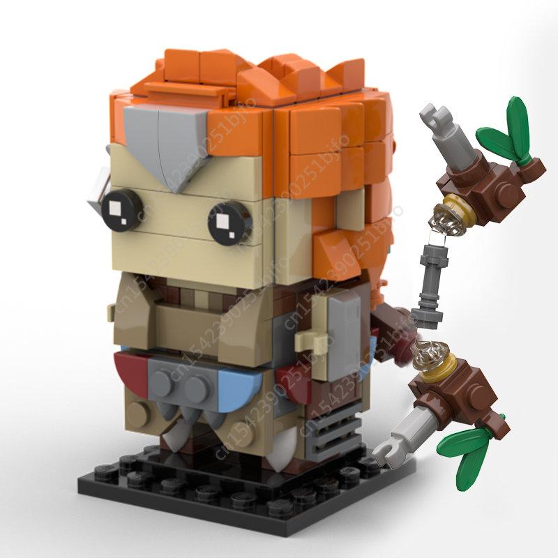 Moc Game Seria de filme Brickheadz Figura de acțiune Blocuri de construcție Asamblare Model Anime Figura Personaj de film Cărămizi Jucărie Copil
