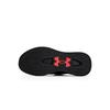 Under Armour Slip Resistant Kick Resistant Durable Breathable Lightweight Warm Running Shoes Kids Sneakers Black White 2411122