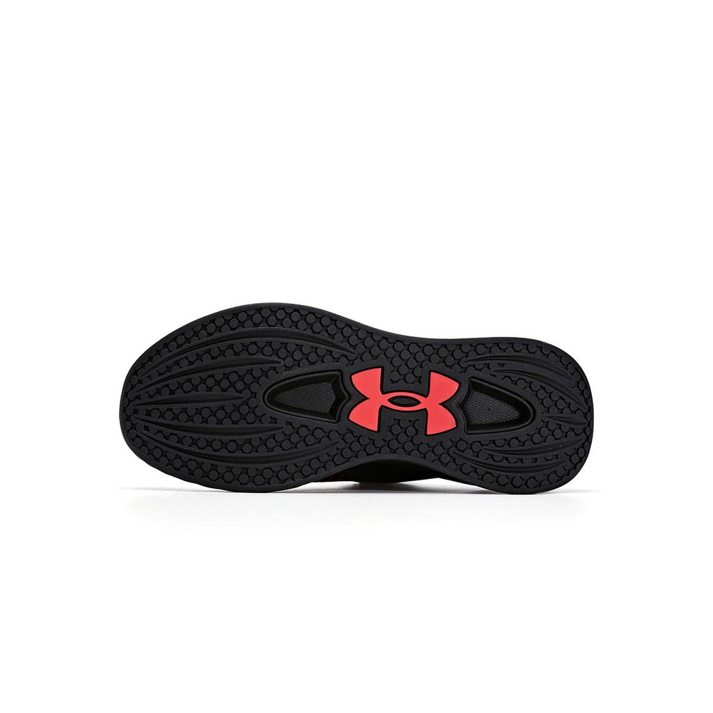 Under Armour Slip Resistant Kick Resistant Durable Breathable Lightweight Warm Running Shoes Kids Sneakers Black White 2411122