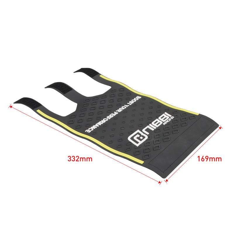 NIBBI 230mm Round Handlebar Crossbar Pad  7/8" Motorcycle Square Handle Pads for Motocross ATV Dirt Pit Bike