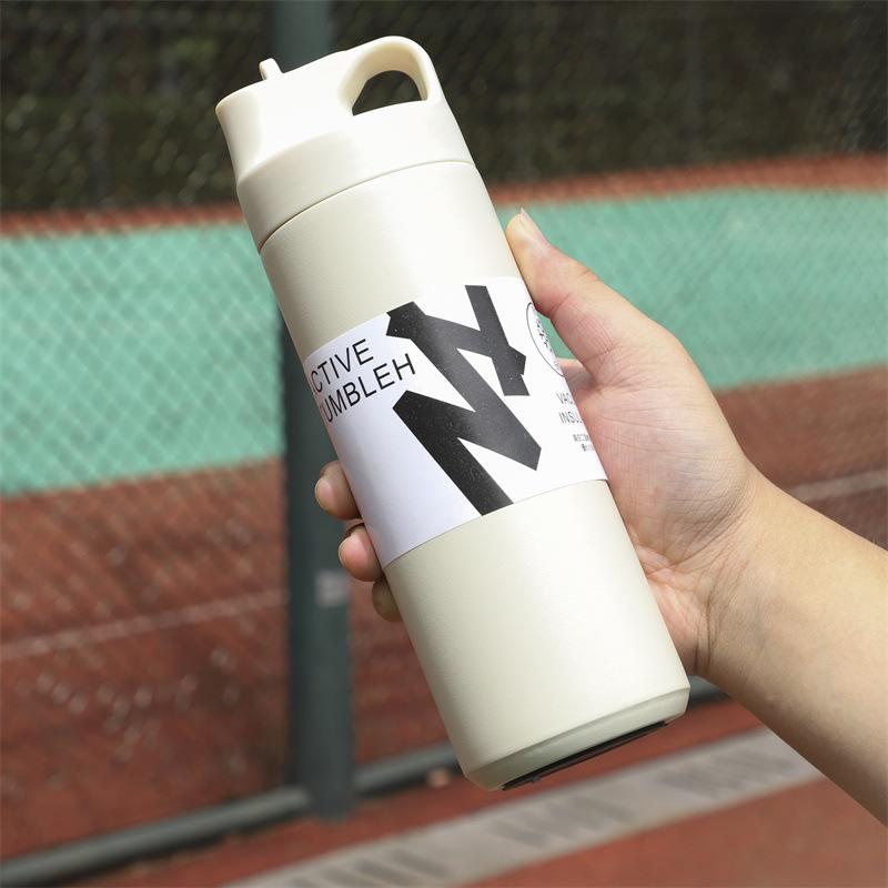 550ML Portable Thermos Bottle Tumbler Vacuum Flasks Stainless Steel Insulated Cup Outdoor Sports Water Bottle Travel Thermal Mug