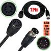 7-Pin Din Midi-Kabel Stecker auf Buchse Controller-Schnittstelle Audiokabel für Bang Olufsen Naim Quad Stereoanlagen Kabel 3m 5mGutes Produkt