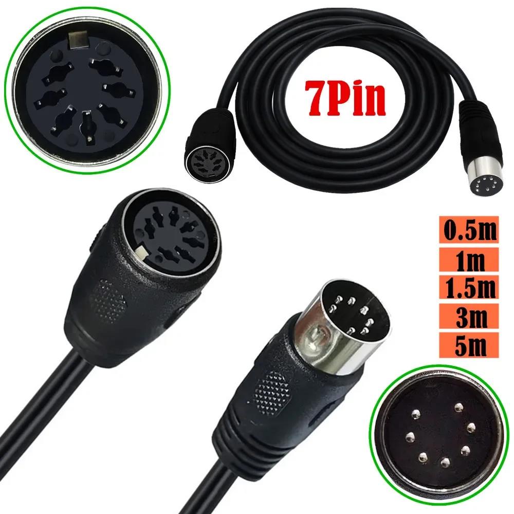 7-Pin Din Midi-Kabel Stecker auf Buchse Controller-Schnittstelle Audiokabel für Bang Olufsen Naim Quad Stereoanlagen Kabel 3m 5mGutes Produkt
