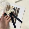 Womens Ribbon Bowtie Brooch Pin Student Uniform Pre Tied Necktie Clip Camellia Pearls Bowknot Corsage Shirt Jabot Collar