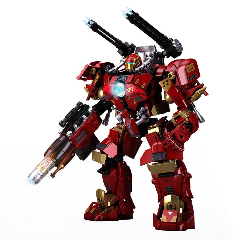 1181 Mecha Robot Building Blocks Toy - Boys & Girls Building Creative Decoration Learning & Building Gift 588 Pieces