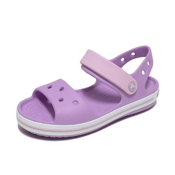 Crocs Kids Croc Band Sandals Orchid Kids Junior Toddler Summer Swimming Shoes 12856 5pr