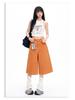 American Orange Cropped High-Waisted Wide-Leg Jeans for Women - Spring/Summer 2026 Collection