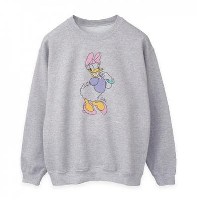 Moletom feminino/feminino clássico Daisy Duck Heather