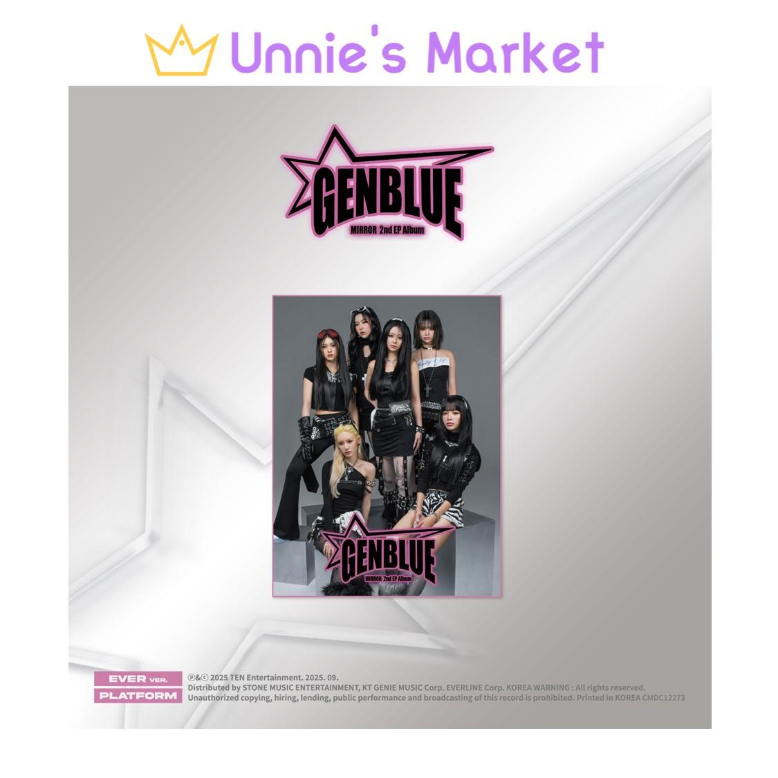 

[Предзаказ] GENBLUE [MIRROR] 2-й мини-альбом (POCA Вер.) POCA ver. (CD X)