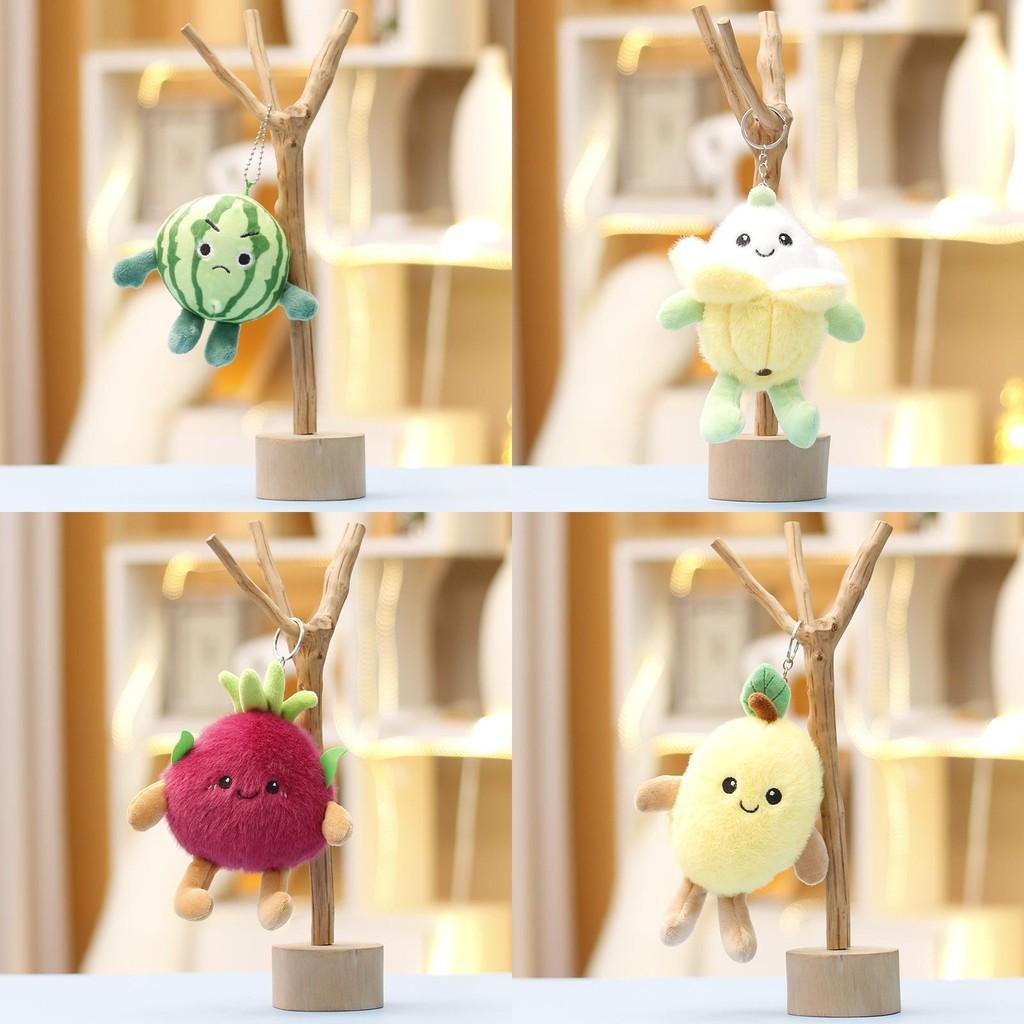 Fruit Plush Toy Banana Cartoon Soft Short Pile For Kids Gift Collection