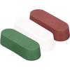 STEBRUAM Buffing Compounds (Red, White, and Green) - Set of 3 Solid Buffing and Polishing Compounds for Mirror Finishing