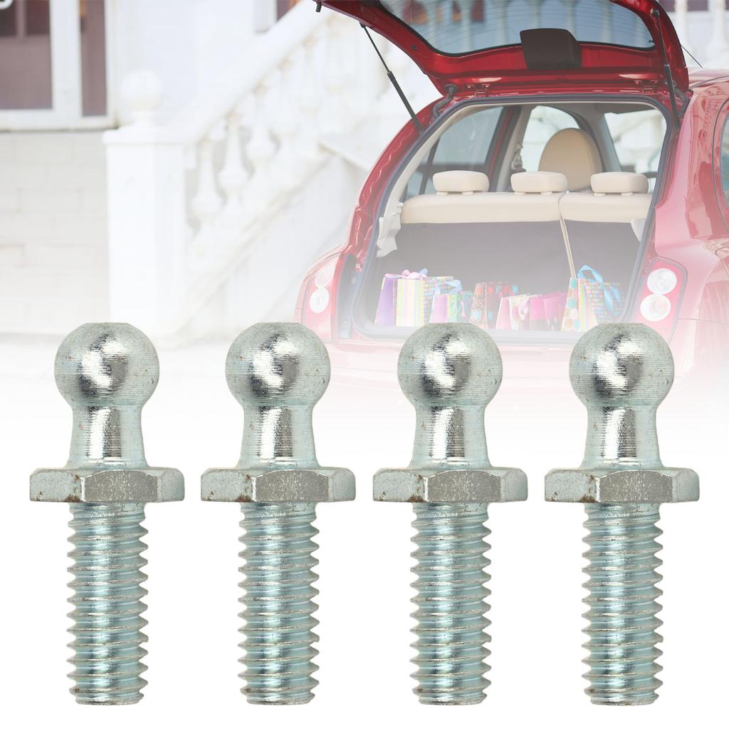 4Pcs 10mm Studs 5Celsius16‑18 Thread High Hardness Rugged Stable Studs Washers Kit for Tool Boxes RVs Cars