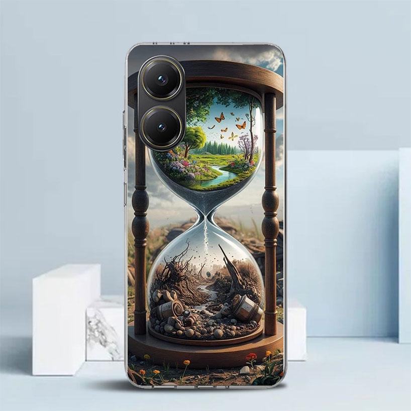 Rene Magritte Art Phone Case For Xiaomi Poco F7 Ultra X5 X6 X7 Pro M7 Redmi 15C 15 13C 13 12C 12 10C 10 10A 9 9C 9A 9T Cover Poc