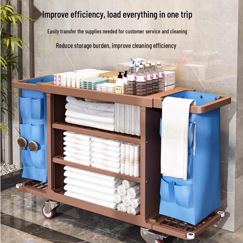 Yingbai Commercial Linen Service Cart