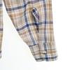 Levi's 70s Vintage Check Pattern Long Sleeve Shirt M Beige and Others Men's Used
