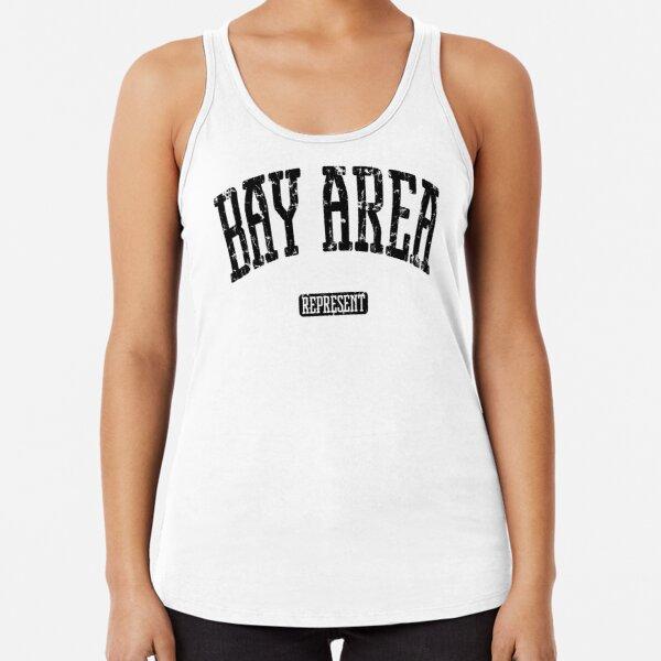 Buy Bay Area Represent Black Print Printed White Women'S Sport Tank Top