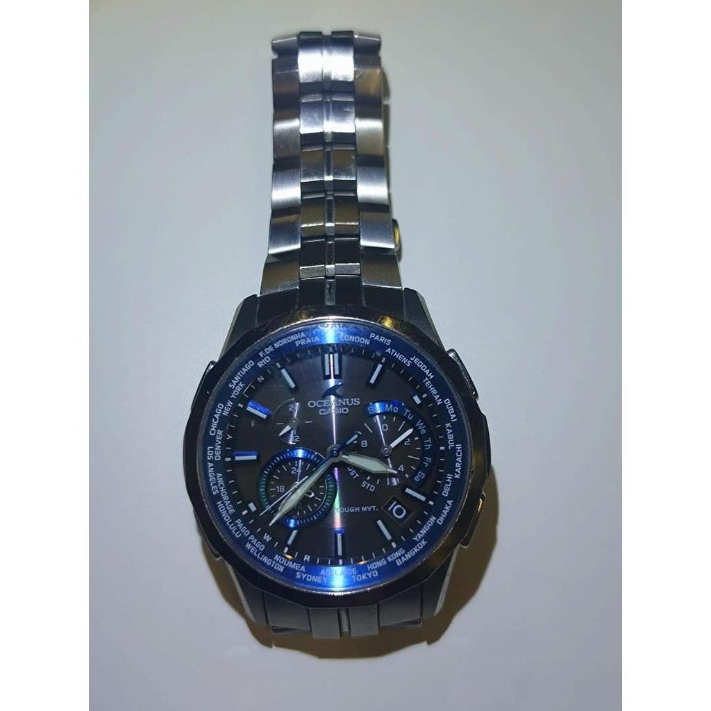 Used CASIO OCEANUS OCW-S1400 Titanium Watch