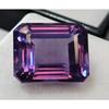 Natural Alexandrite Color Changing For Stud & Ring 10+ Ct Emerald Cut Gemstone
