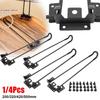 1/4Pcs 200/320/420/500mm Foldable Table Legs Metal DIY Support Furniture Legs Folding Table Replacement Legs