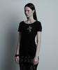 ILLIO Black-Python Cross Necklace T-Shirt